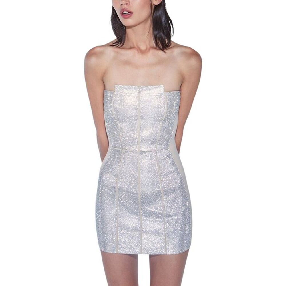Amina Glam Womens  Mini Dress